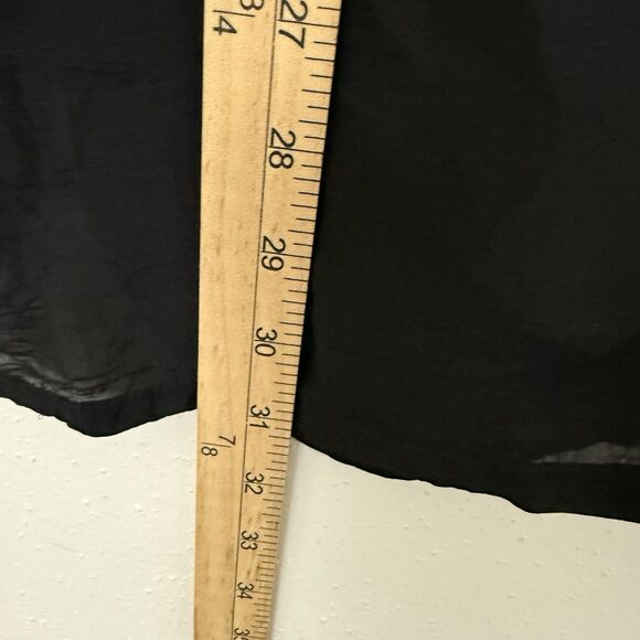 Johnny Was Embroidered Tunic Emily Top Womens Sz Small Black Boho Long Sleeves - Picture 10 of 11